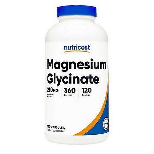 نوتريكوست جليسينات المغنيسيوم ، 210 مجم ، 60 كبسولة