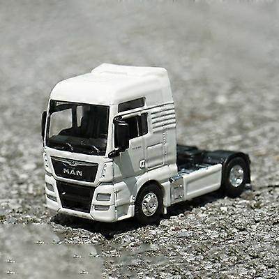 Diecast 1:64 For Man Tractor Container Alloy Car Truck Vehicle Model Toy Collection Souvenir Ornaments Diaplay