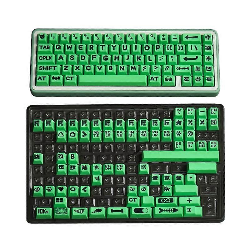 138 Custom Animal Party Keycaps Cherry Profile Suitable for Cherry MX Switches