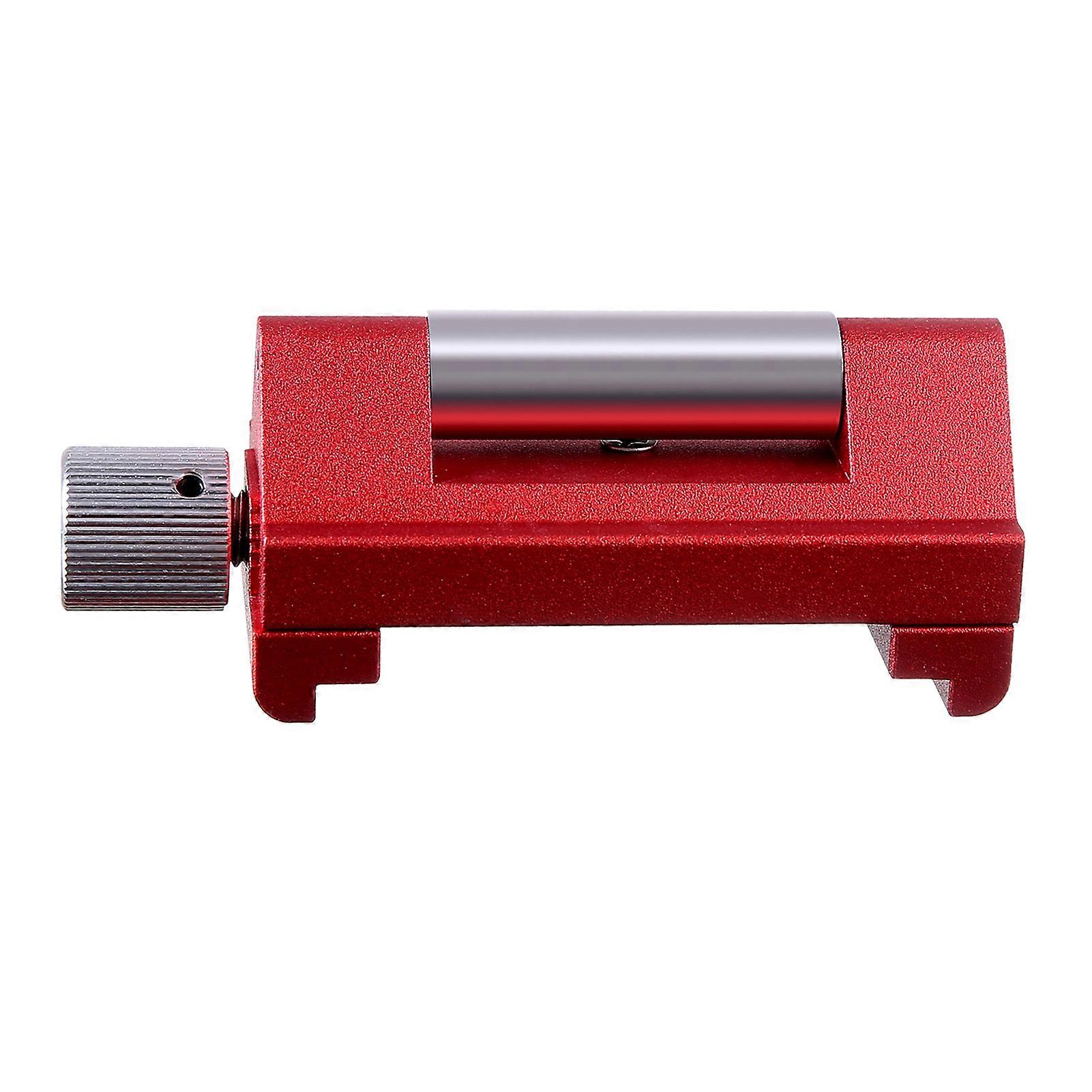 Honing Guide Tool, Whetstone Holder for Woodworking, Honing Guide for Chisels and Planes, (0-2.55 Inch) Red, 1 Count