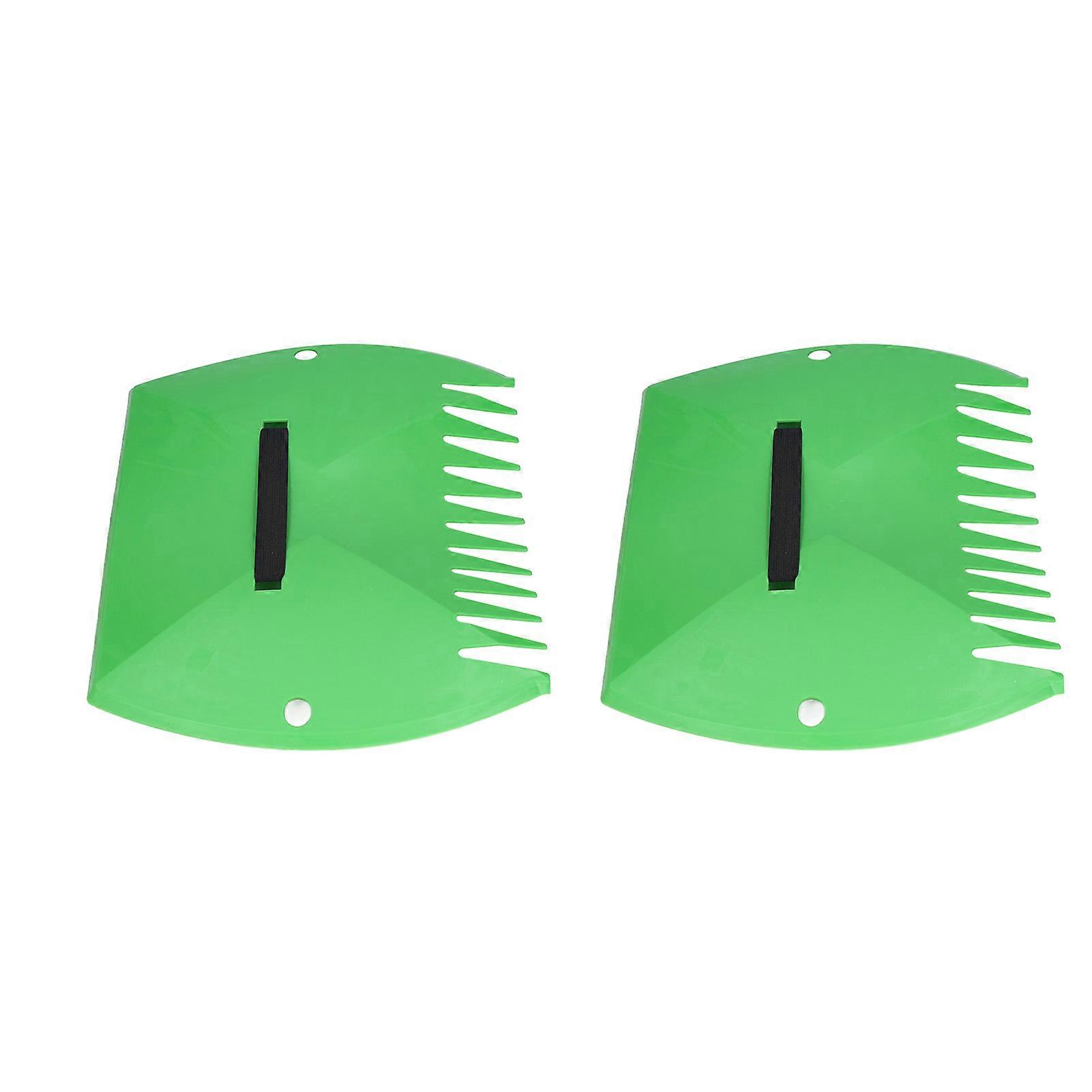 Leaf Scoops for Garden and Yard Easy to Clean Hand Rakes Save Time Pair of Leaf Scoops