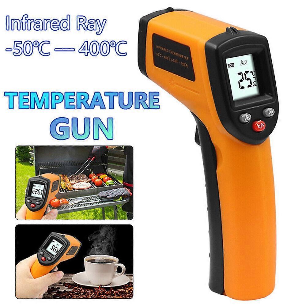 Pistola di temperatura LCD IR Temp Meter Termometro a infrarossi laser digitale senza contatto, 100% NUOVO