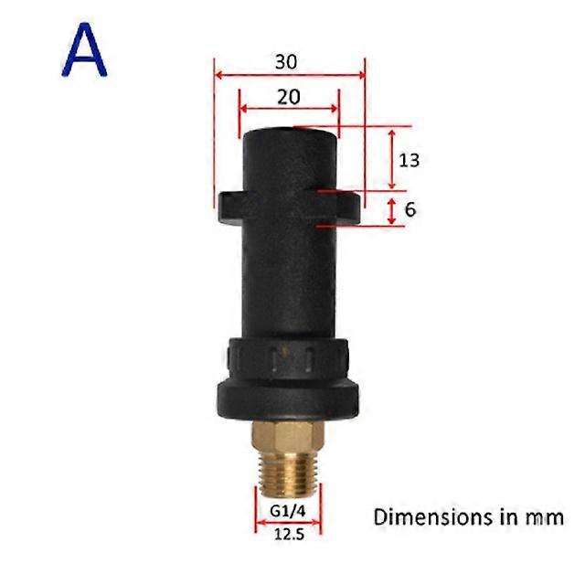 Snow Foam Lance Adapters Foam Nozzle Fittings for Lavor Elitech Sterwins Vax Hammerflex Karcher AR Bosche Nilfisk Black Decker