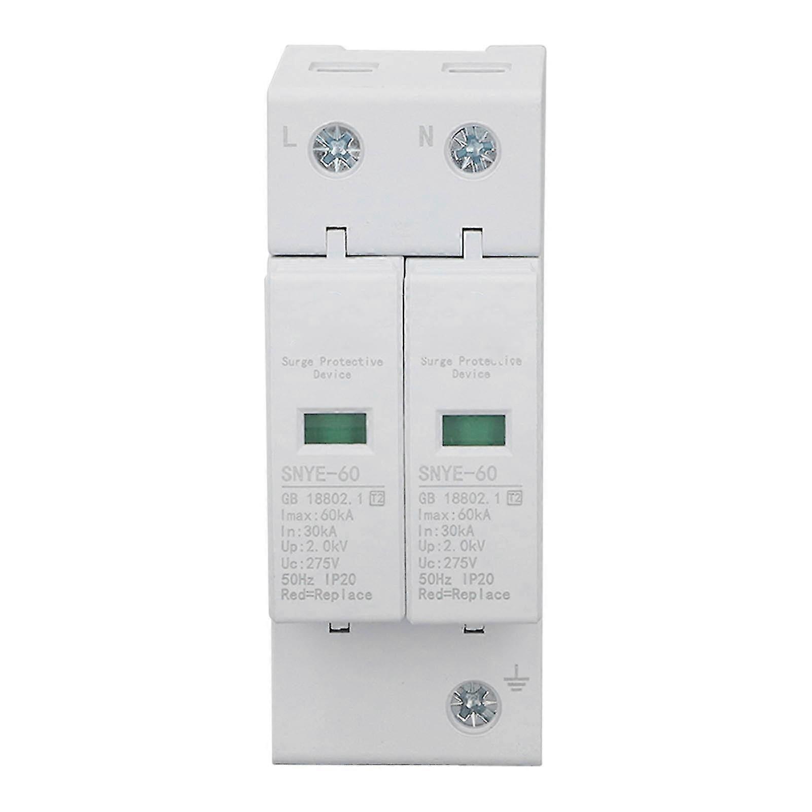 60KA 2P 275V Surge Protection Device IP20 Distribution Box