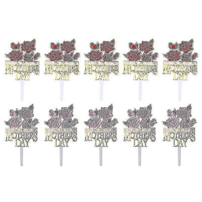 Rose Cake Insert - 10 stuks
