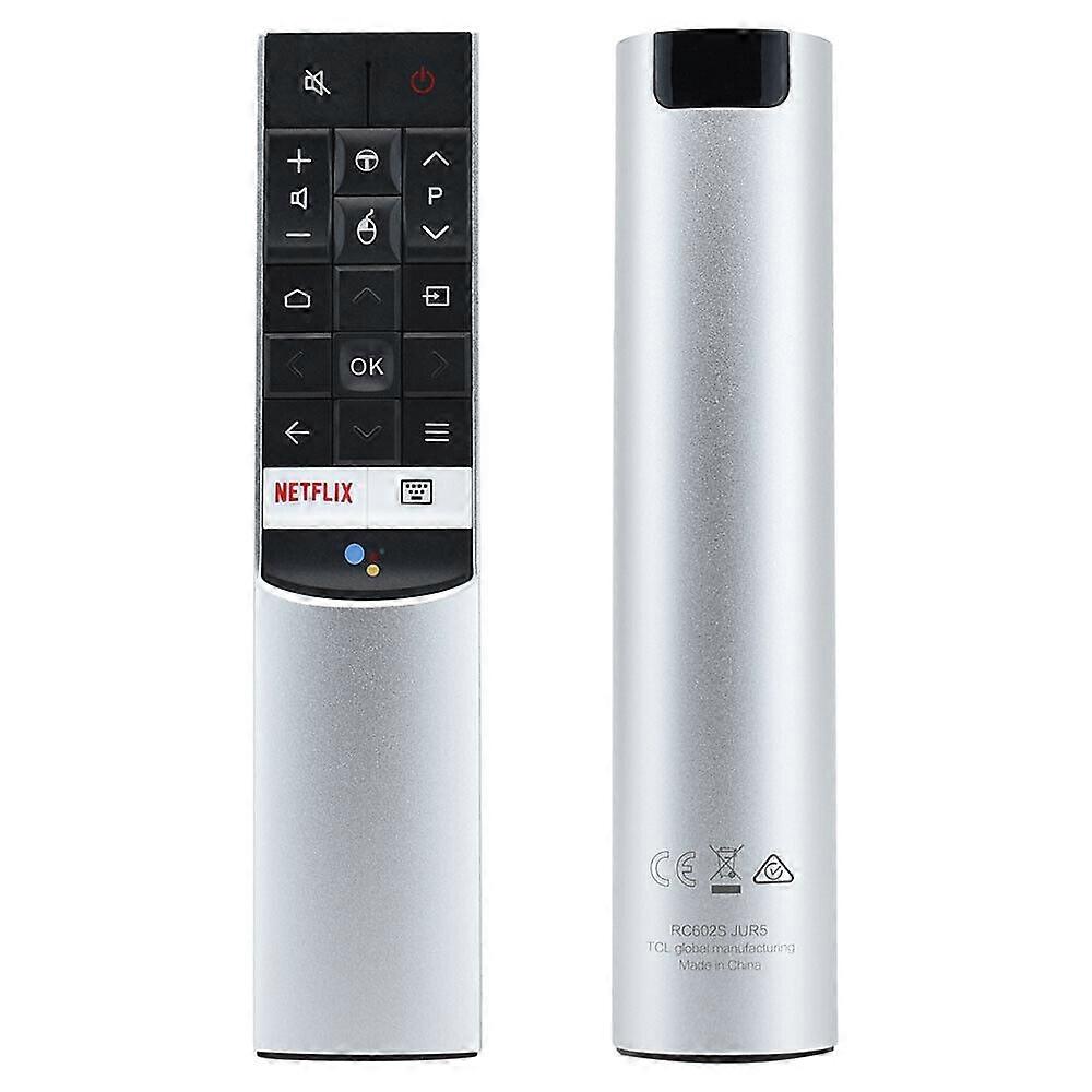 RC602S JUR5 For TCL Android Voice TV Remote Control L65C2US 55X4US