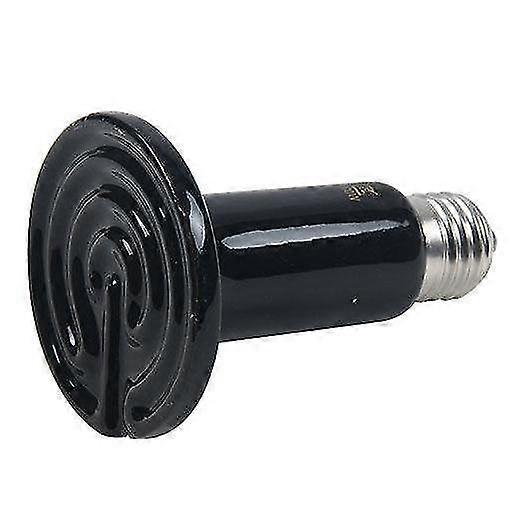 Pet Reptile Far Infrared Ceramic Heating Lamp Heat Emitter Light Bulb(50w)