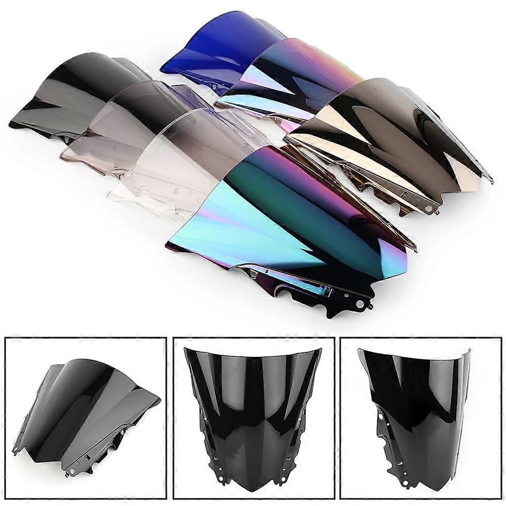 Parbriz pentru motocicletă R25 R3 2015, pentru Yamaha YZF-R25 2014 2015 2016 2017 2018 și YZF-R3 2015, rezistent la vânt, cu bule duble