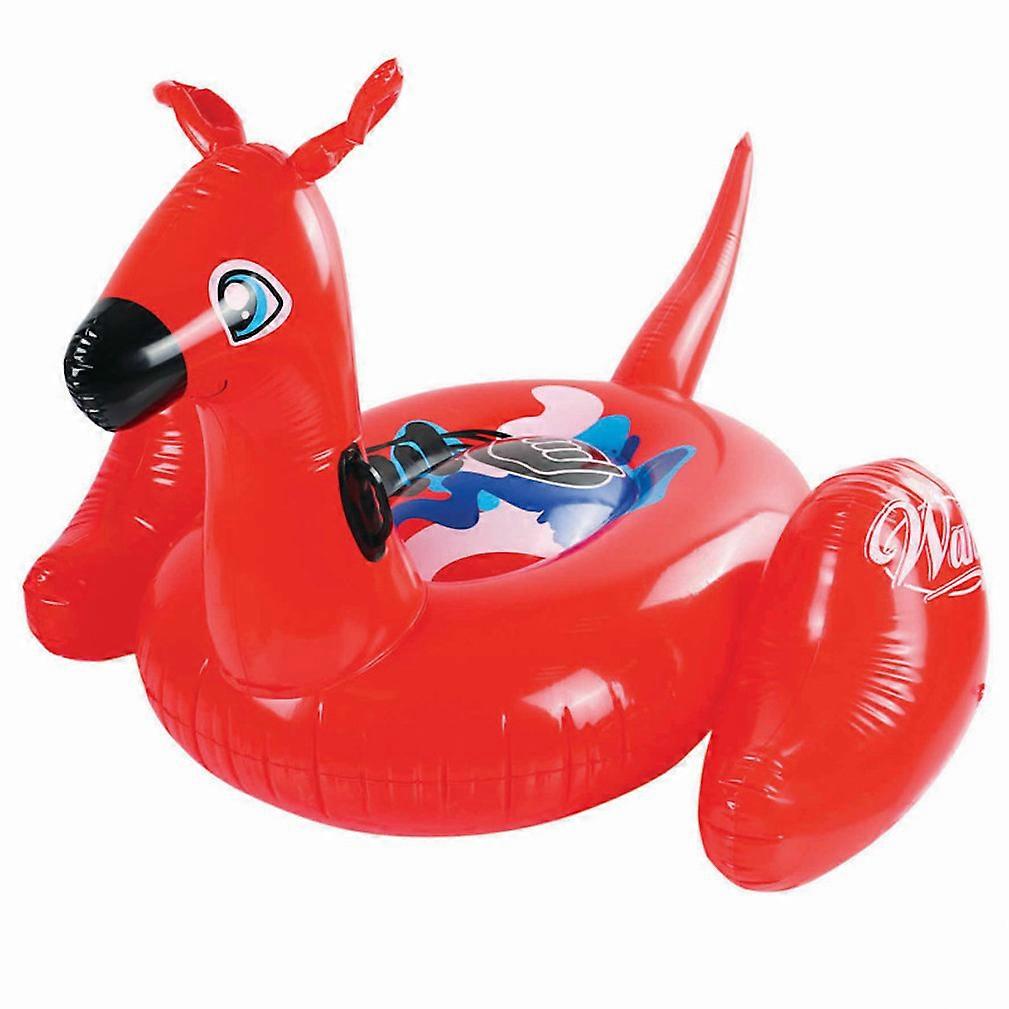 Red Horse Ride On Pool Float Inflatable Swiming Floating Chair for Adults
