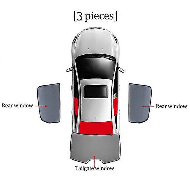 For Toyota HILUX VIII Pickup REVO 2015-2022 Car Sunshade Shield Rear Side Baby Vehicle Window Parts Window Sun Shade Visor Front Windshield Curtain