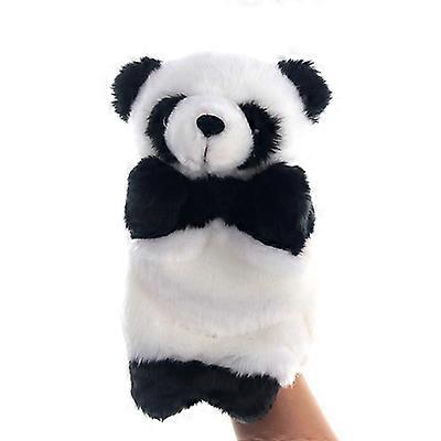 Cute panda hand puppet children interactive educational toy glove 25cm