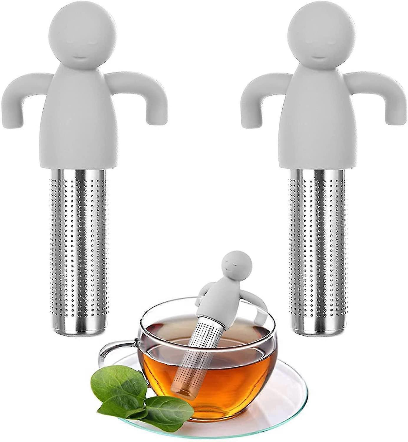 Tea Infuser 2 Pieces 304 Stainless Steel Tea Strainer Tea Filter With Handles Tea Strainer