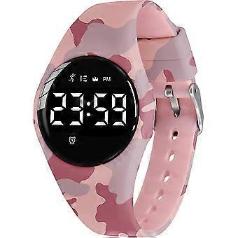 Kids Watch, Teenager Boy Watch Digital Sport Fitness Tracker, With Alarm/chronograph/waterproof For Boy Girl Gift 5-17 Years Old(white