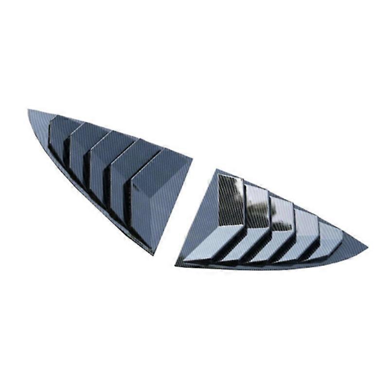 Applicable To 17-23 Tesla Model 3 Rear Shutter Decorative Cover Quarter Window Appearance Installation