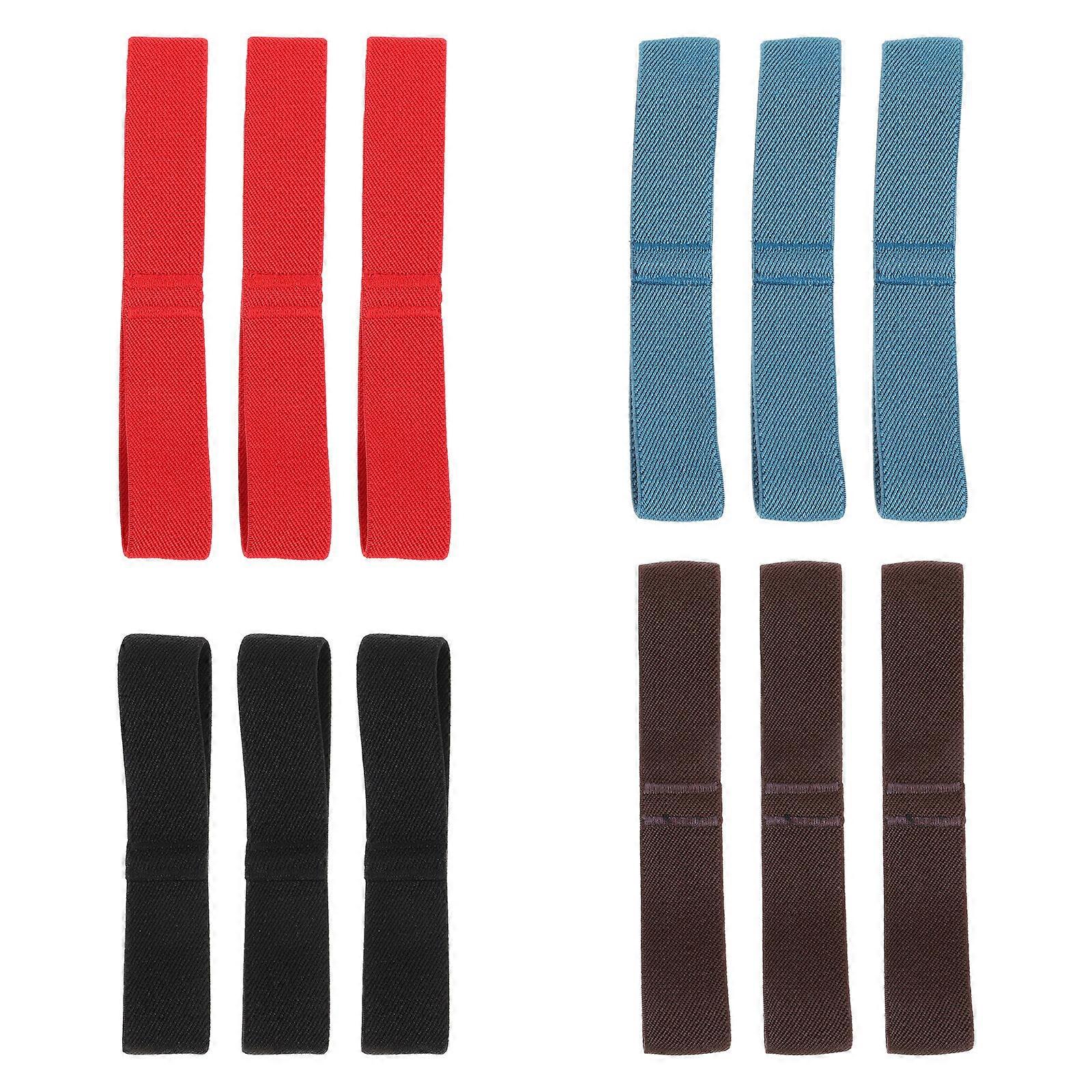 12 Pcs Practical Bento Box Straps Nylon Lunch Container Box Fixing Straps