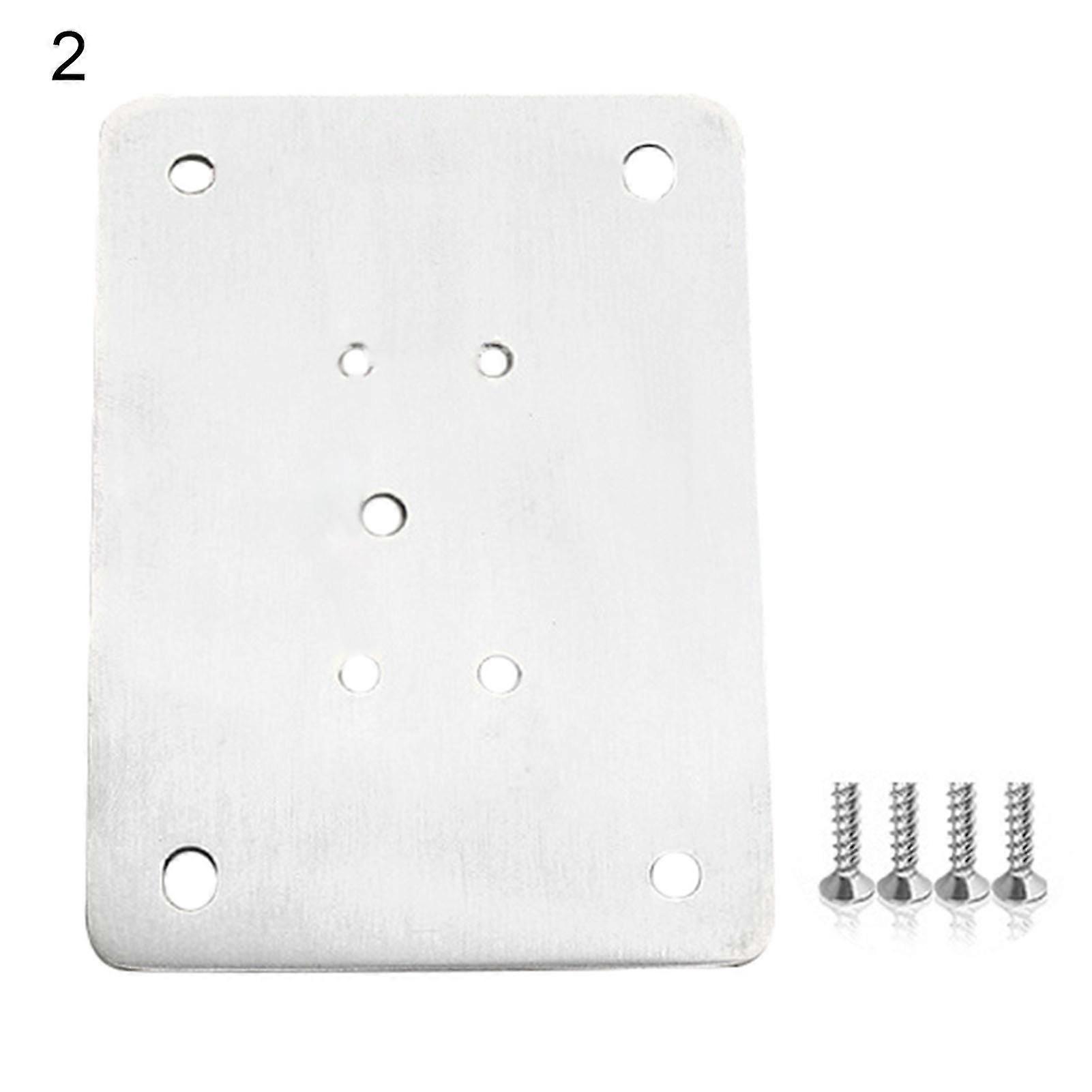 Hinge Repair Panel Stable High Strength Cabinet Hardware Rust Resistant Hinge Repair Plate for Window QinHai