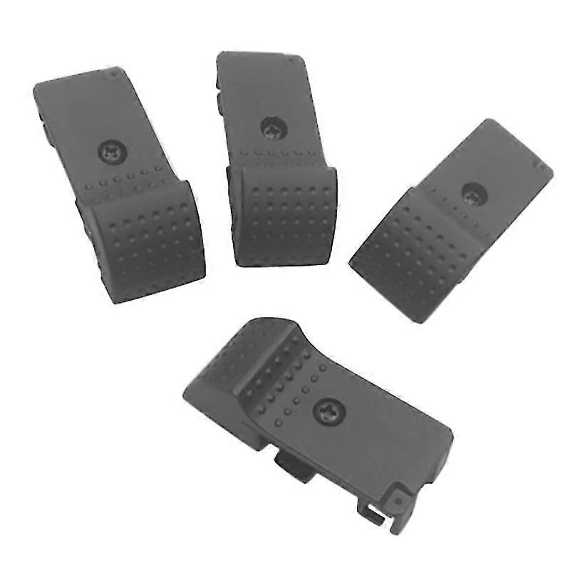 4pcs Door Mention Door Lock Pin Cap Door Lock Buttons With Screw For Zx Elysee Car Styling Black