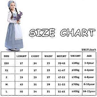 Dressy Daisy Pioneer Prairie Dress Costume For Girls - 3-Piece Set With Apron & Bonnet - View #11