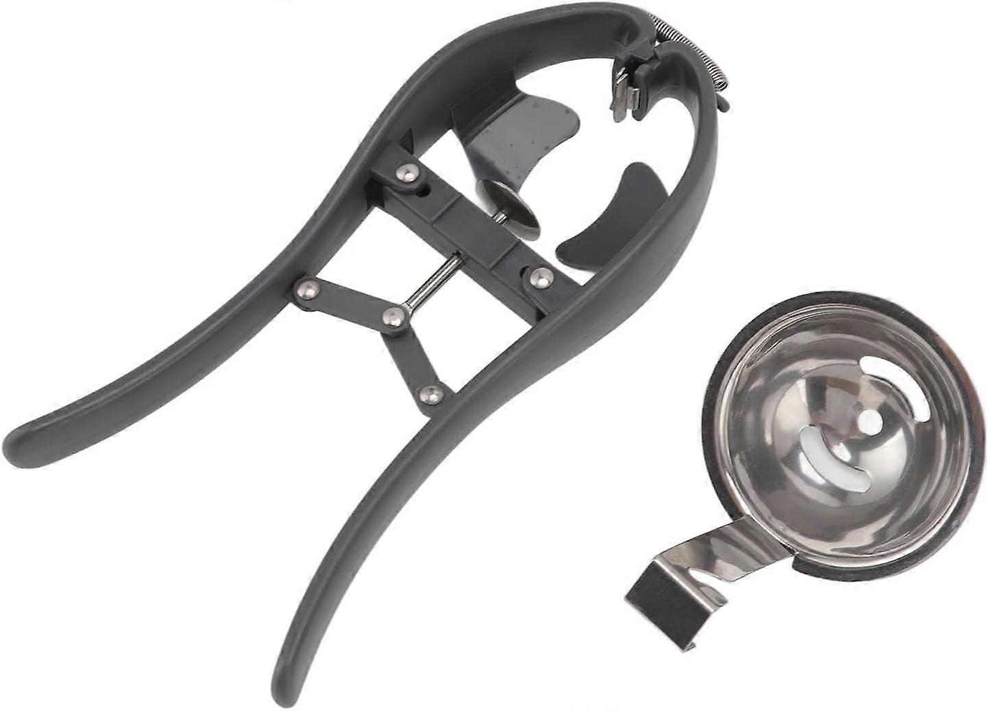 Stainless steel egg crusher professional egg separation tool for raw egg white and yolk separation tool simple egg shell cutter