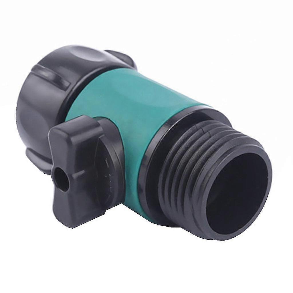 Garden Hose Valve Switch Quick Connector 3/4" Male Thread Fitting Adapter Watering Pipe