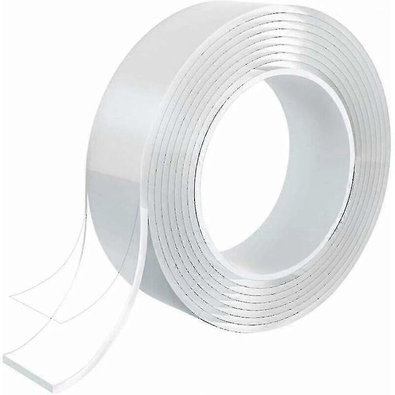 Winter Promotion,smart Nano Tape, Reusable Nano Tape, Double Sided Clear Non-marking, Washable And Durable For Sticky Items, 2mm X 3cm X 3m