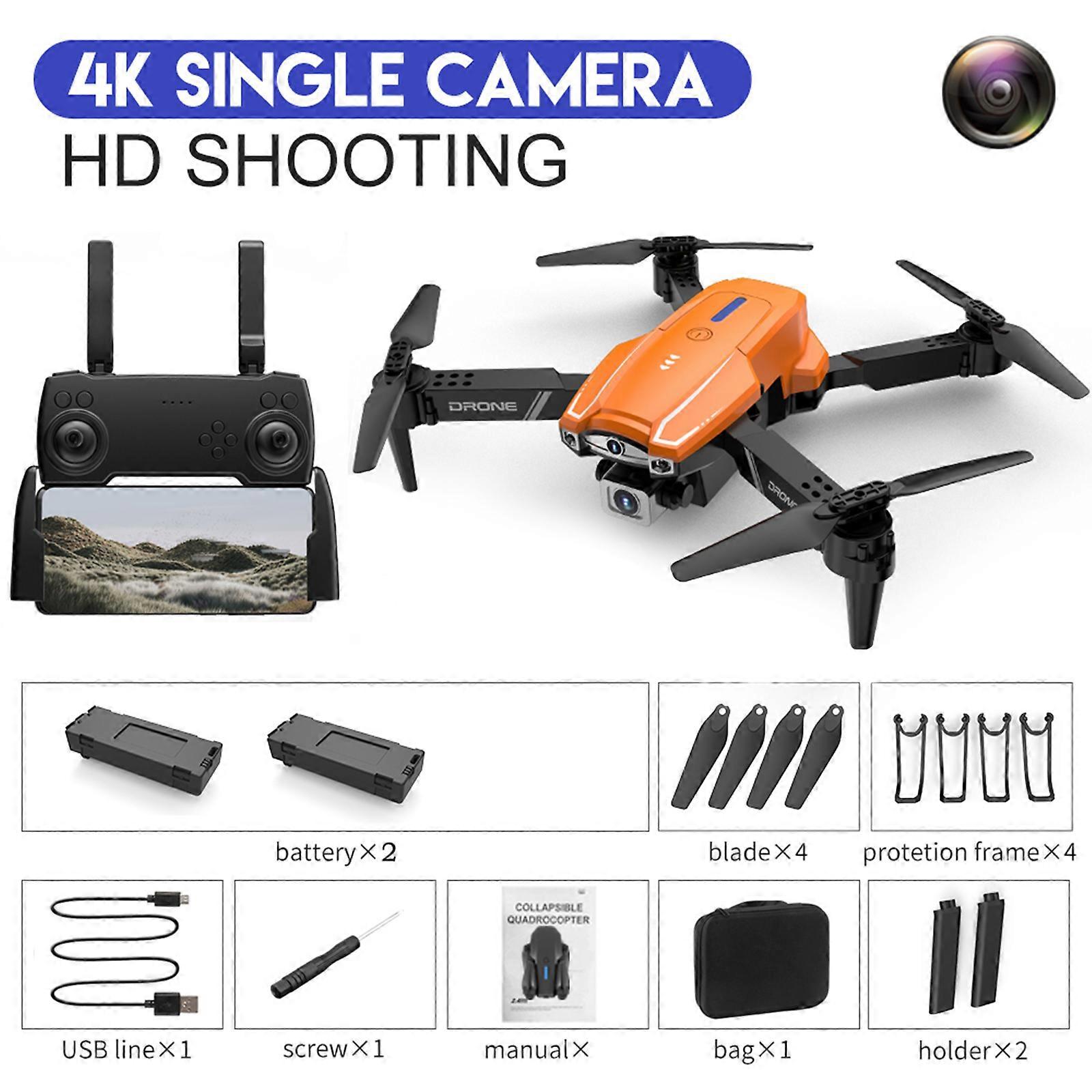 6K RC Quadcopter 5G with Brushless Motor Headless Mode One-Click Landing/Return