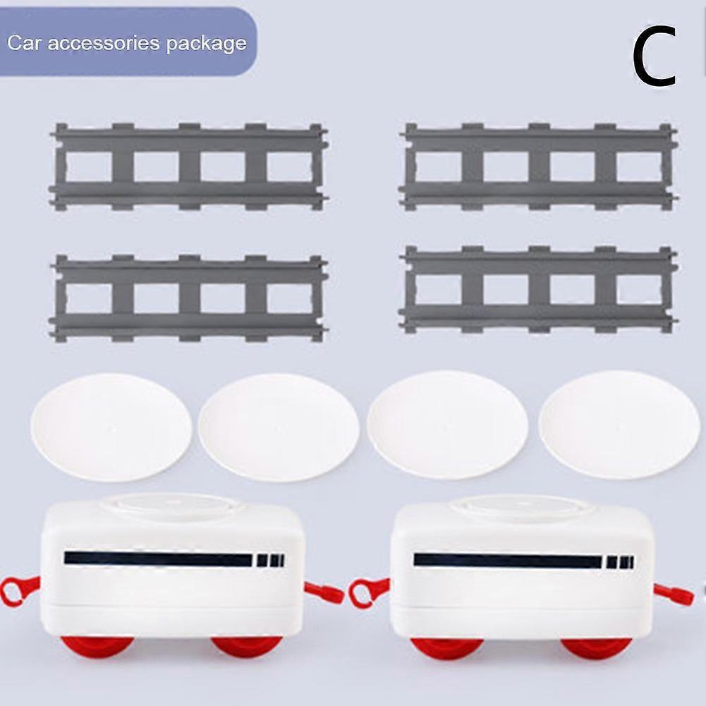 Track Dining Table Props Rotating Small Train Tableware Revolving Sushi Table