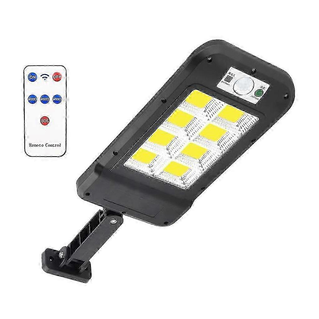 Pir Motion Solar Powered Garden Lamp Flood Lights 160cob B
