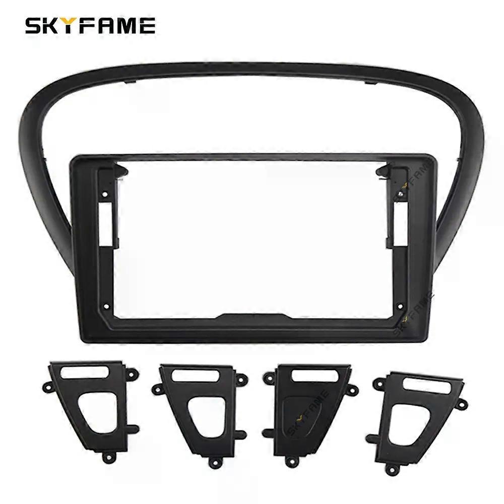 Applies to Car Frame Fascia Adapter Canbus Box Decoder Android Radio Dash Fitting Panel Kit For Peugeot 607