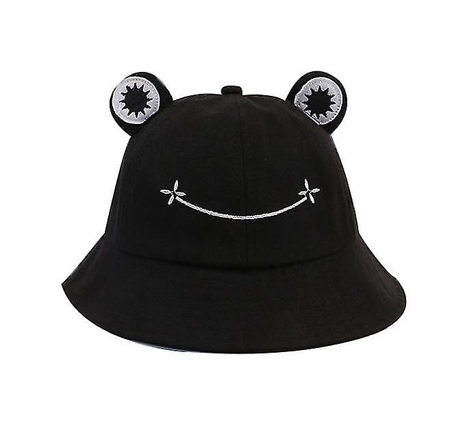 Žaba módne vedro klobúk pre ženy