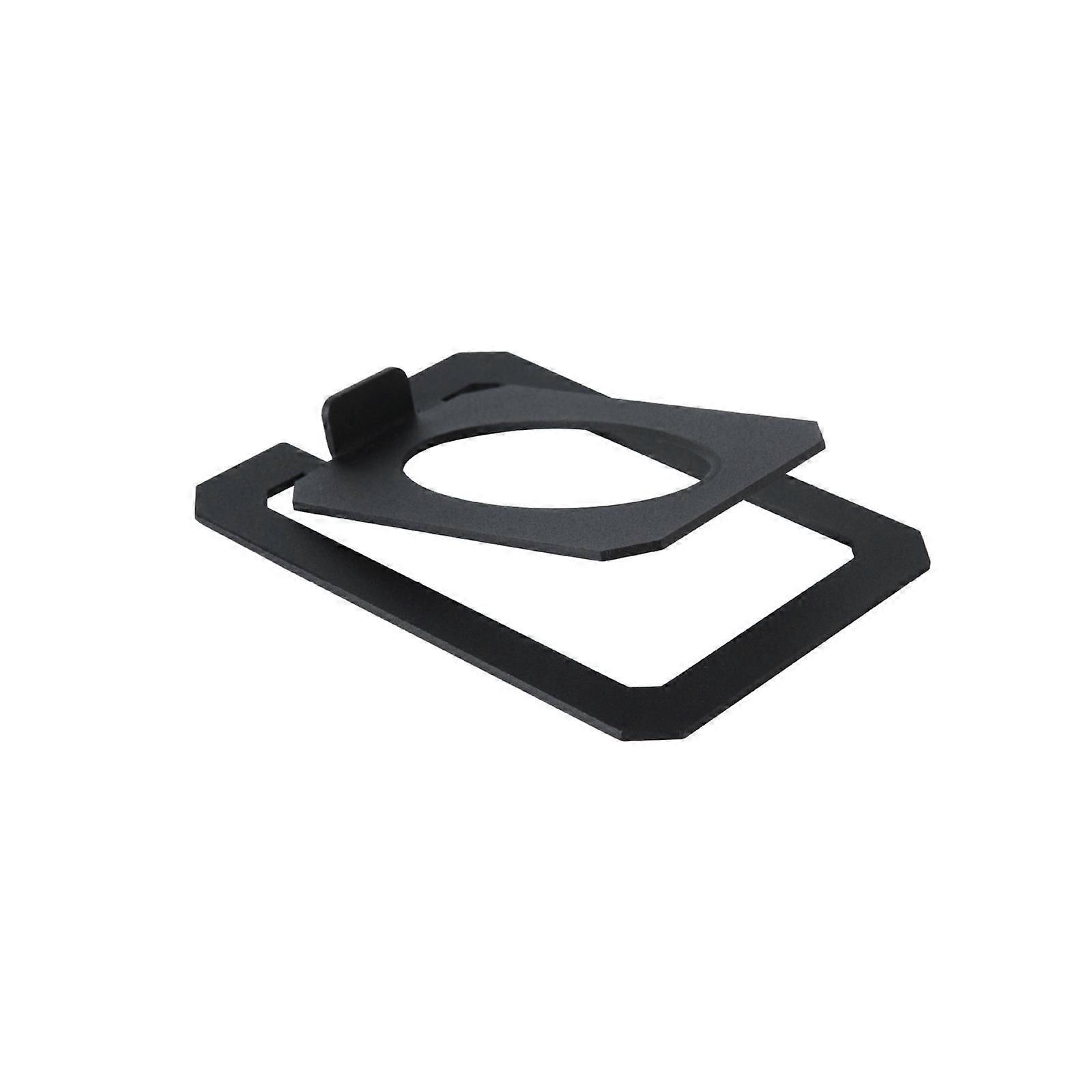 Tilted Metal Desktop Speaker Stand KOM-2 Black