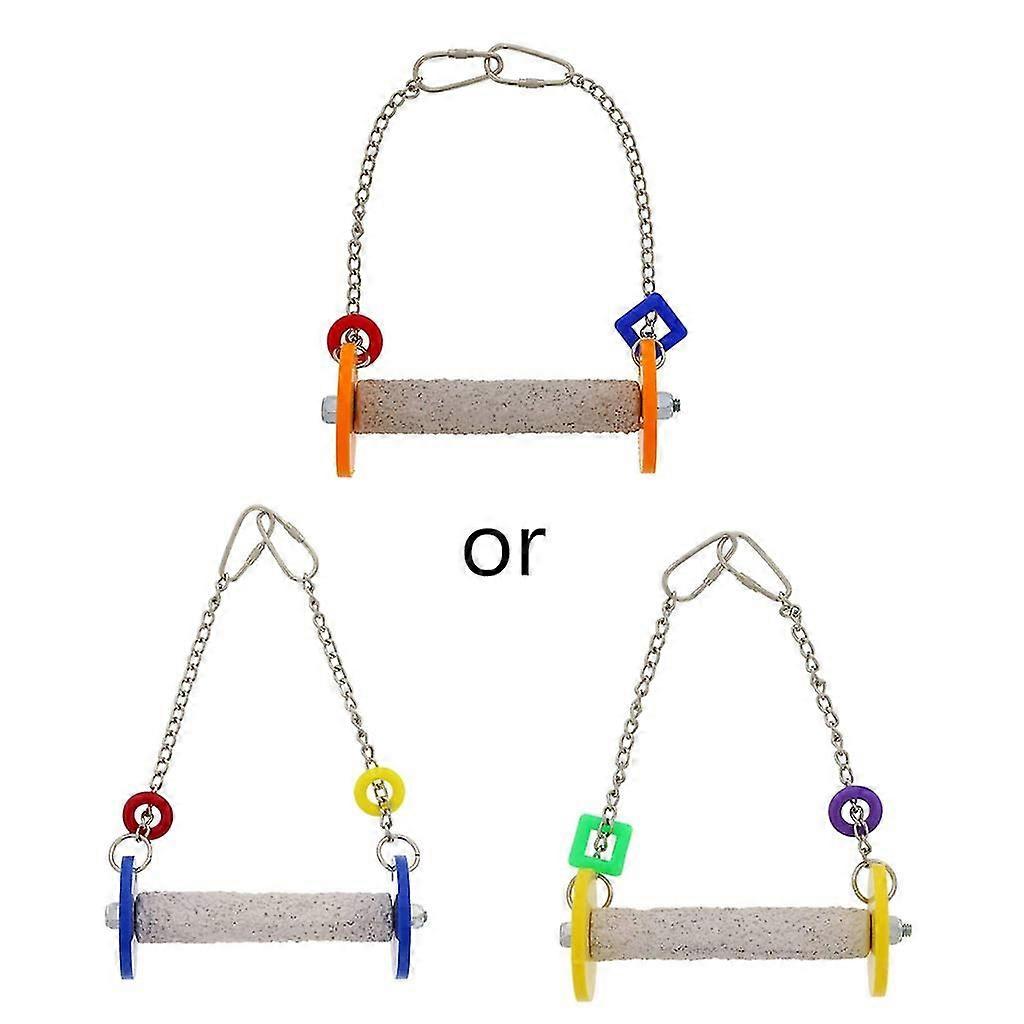 Bird Swing Grinding Hammock Toy for Bird Parrot Standing Supplies Bird Toy