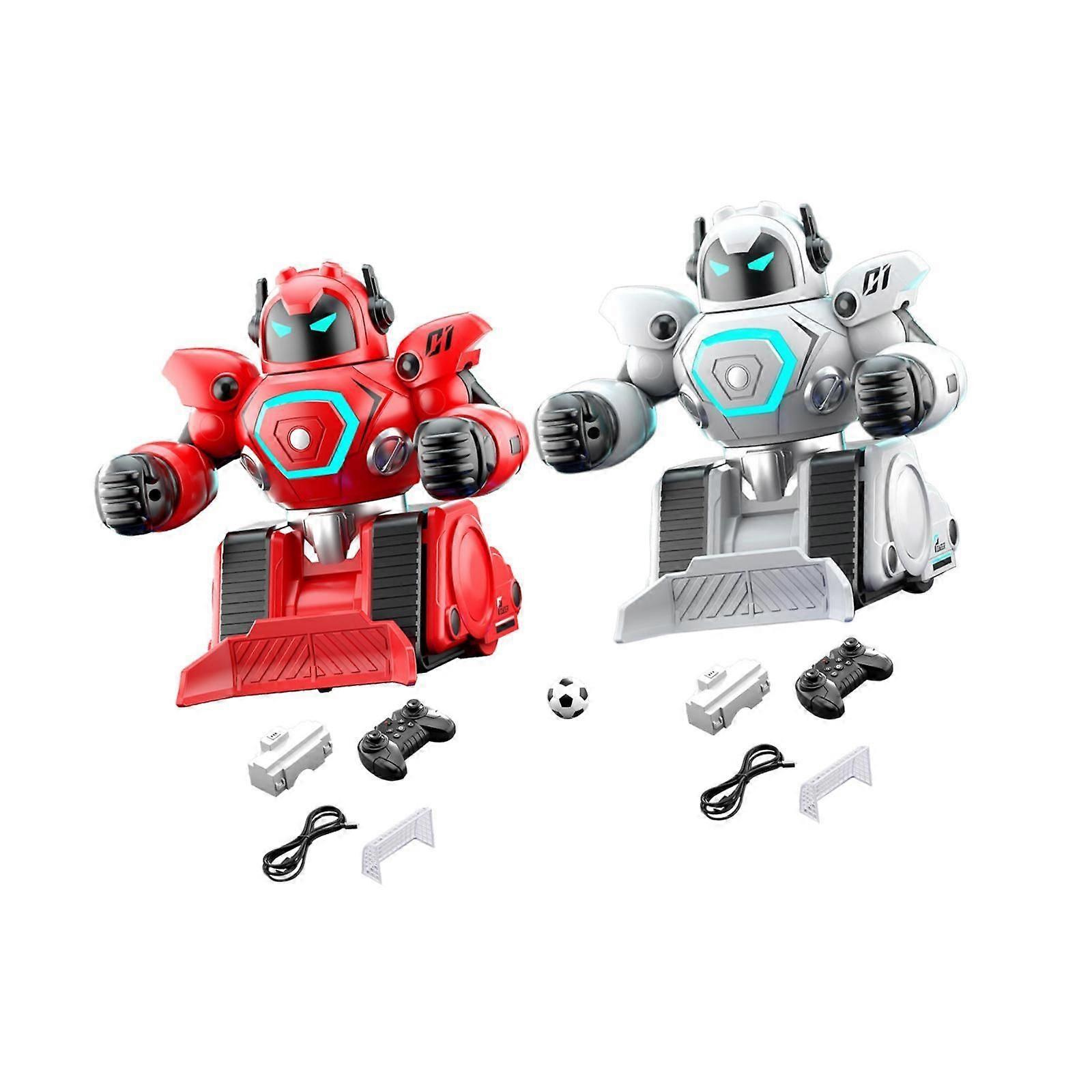 RC Battle Robots for 3 4 5 6 7 8 to12 Year Old Boy Teen 4 to 7 Year Old Boys white and blue