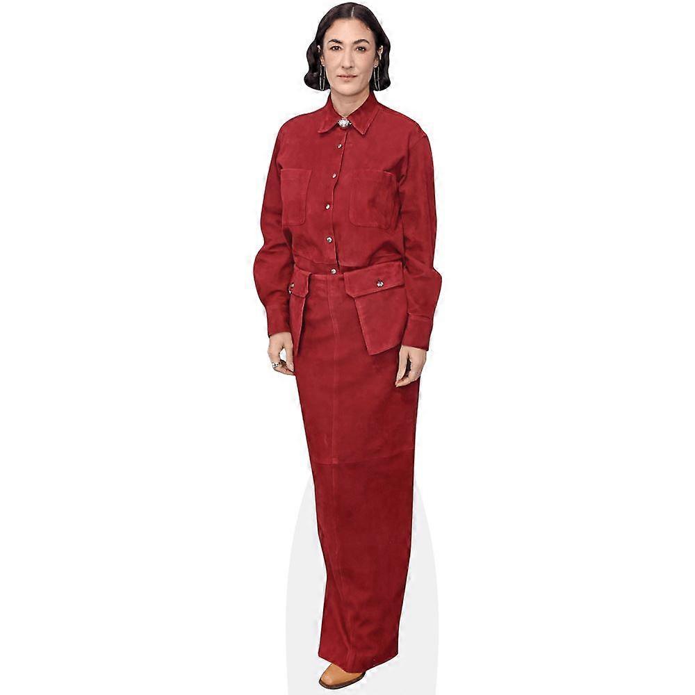 Karine Gonthier-Hyndman (Red Outfit) Cardboard Cutout (lifesize OR mini size). Standee. Stand Up.