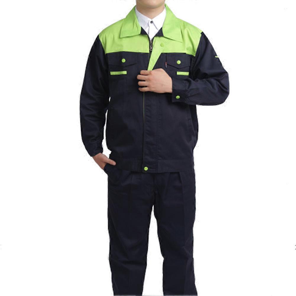 Reparatör Klädset Arbetsförsäkring Kläder för elektrisk svetsning (Blå, Grön 170/L)