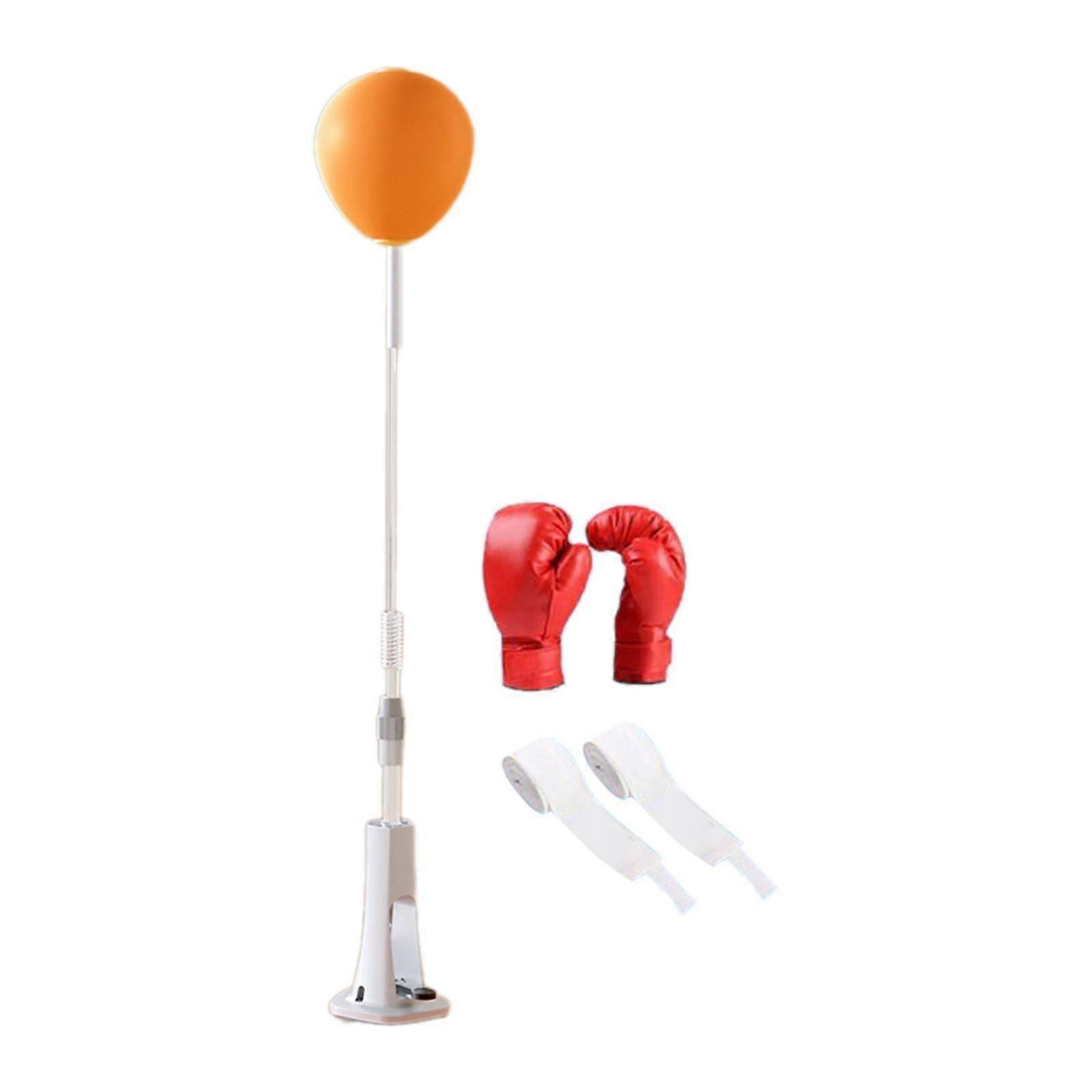 Punching Bag with Stand Home Gym Improve Reaction Speed Boxing Reaction Ball Teens