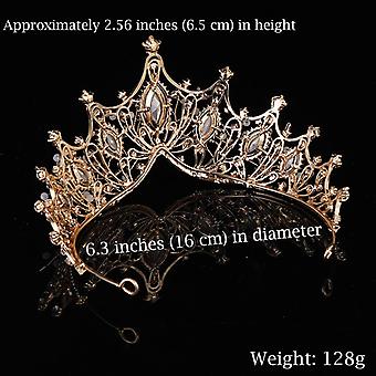 Bandeau Anniversaire Cheveux Bébé Diadème De Princesse Pour Fille - En Acrylique - Diamant - Couronne En Cristal - Strass étincelants - Couronne De Princesse - Carnaval - Bijou De Tête Diadème Princesse Fille