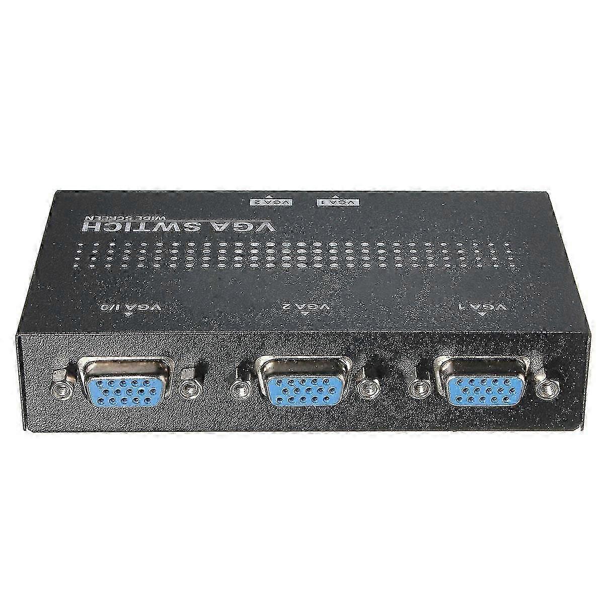 Splitter switch VGA a 2 porte - Switch monitor VGA 2 in 1 out manuale