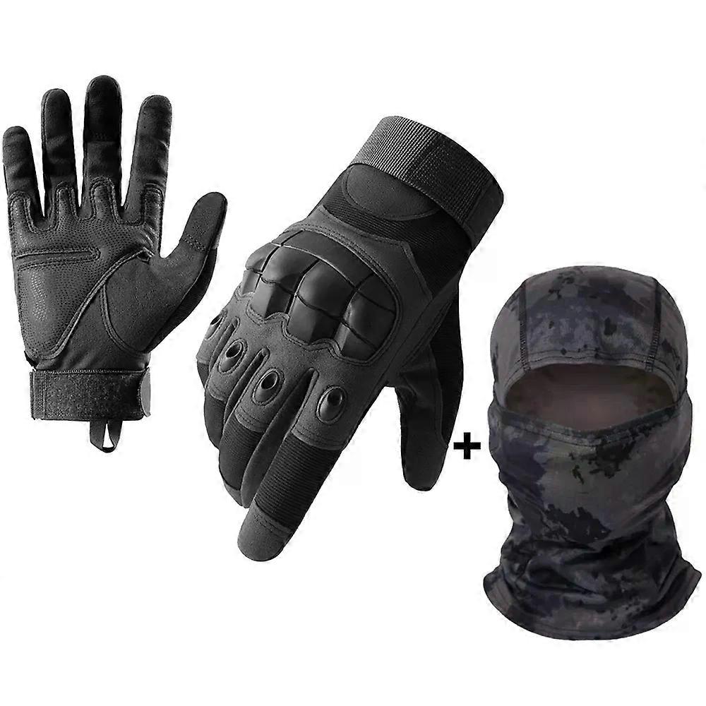 メンズグローブオートバイタッチスクリーンバイクライディンググローブ保護具フルフィンガーテスモトブラック保護具