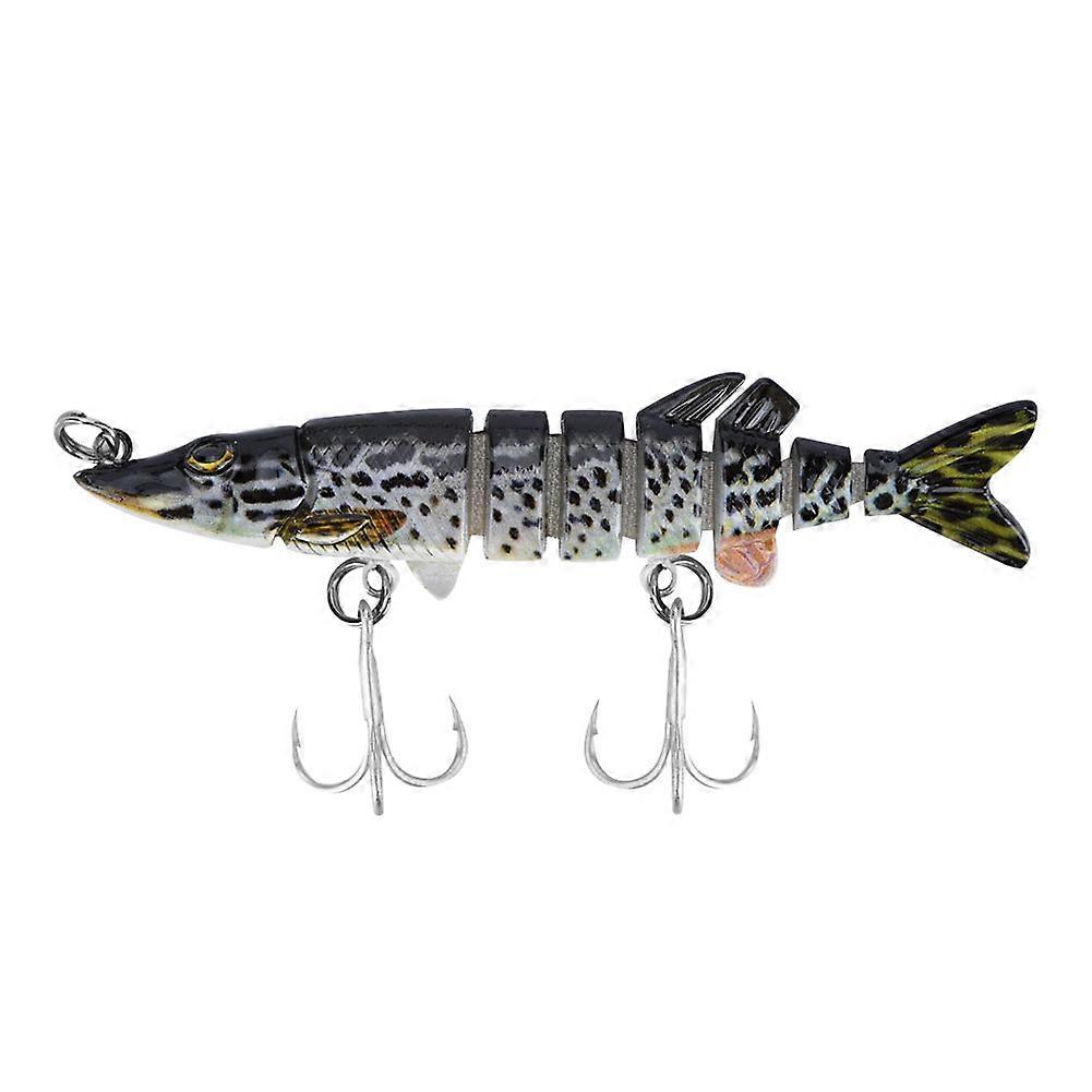 8cm kleines mehrgliedriges Angeln lebensechter Hartköder-Swimbait-Zubehör (G)