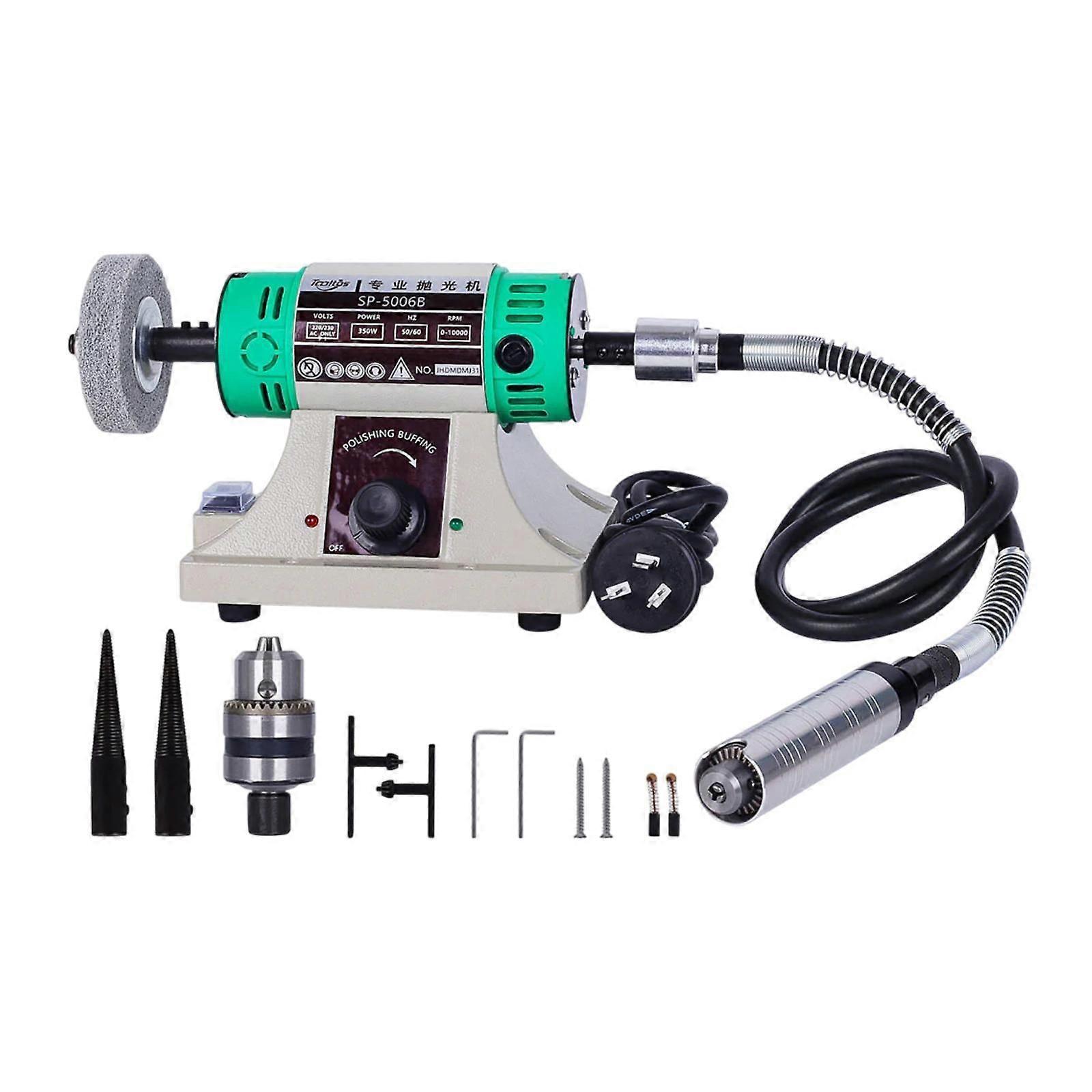 Bench Buffer Multpurpose Grinding Tool Corded Electric Grinder for Deburring