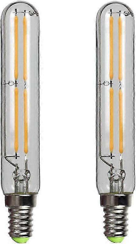 Paquet de 2 ampoules à filament LED 4W T20 E14 Edison Petite base Blanc Chaud 2700K p202411261373