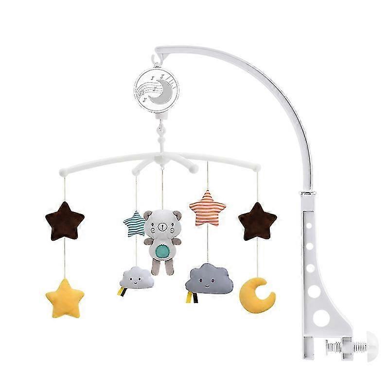 PXCL singing Stroller Crib Travel Stroller Spiral Plush Toy 1 Piece