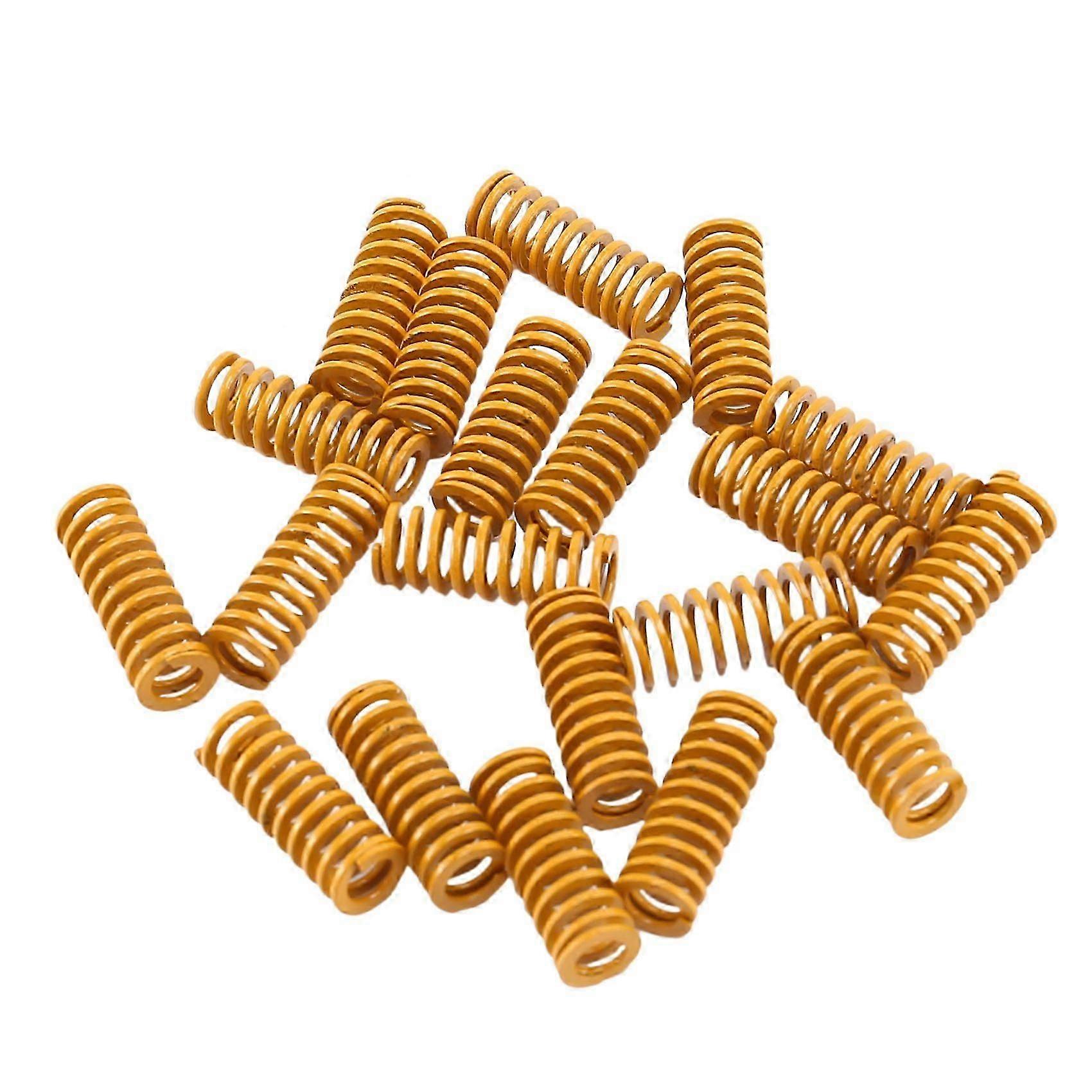 8Mm Od 20Mm Long Light Load Compression Mould Die Spring Yellow for Compression Mould Die Spring