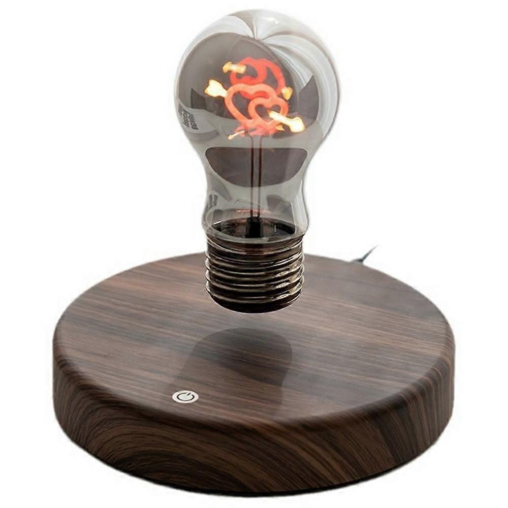 AS Magnetic Levitating LED Bulb Night Light Creative Atmosphere Lamp Desktop Tech Decor Light - EU P