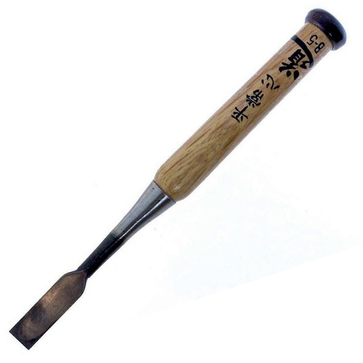 Michihamono Japanese Wood Carving Tool B-5 15mm Woodcarving Flat Socket Chisel