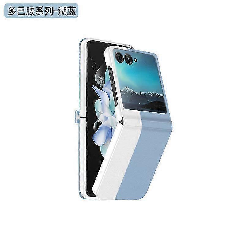 high qualityPU Leather Case Compatible Motorola 40 Ultra with Hinge Protection, Case for Motorola Razr+ Plus 2023