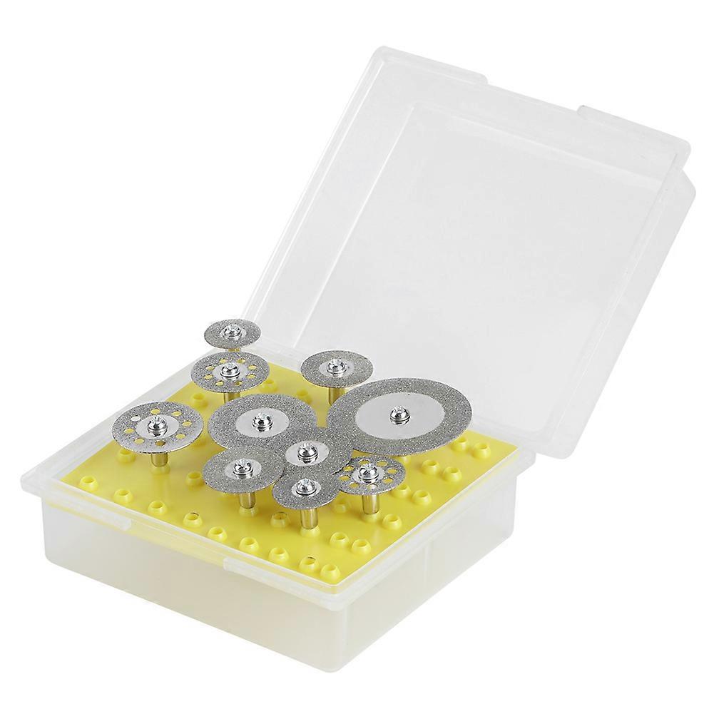 Diamond Cutting Disc 10Pcs Small Discs Grinding Tool Set For Electric Grinder