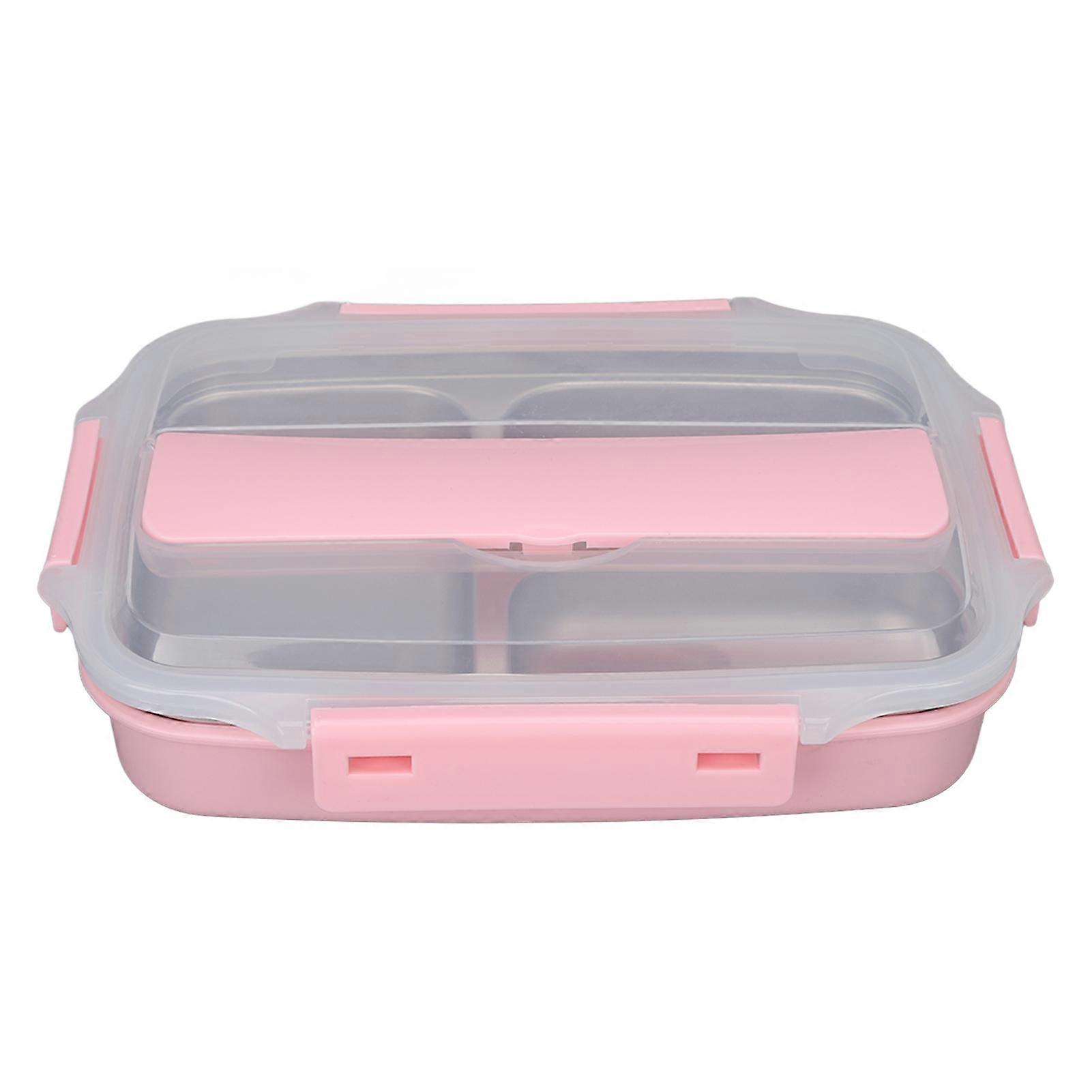 3-Grid Stainless Steel Bento Lunch Box with Thermal Insulation, Leak-Proof Design, 1.5 L Capacity, Ideal for Meal Prep