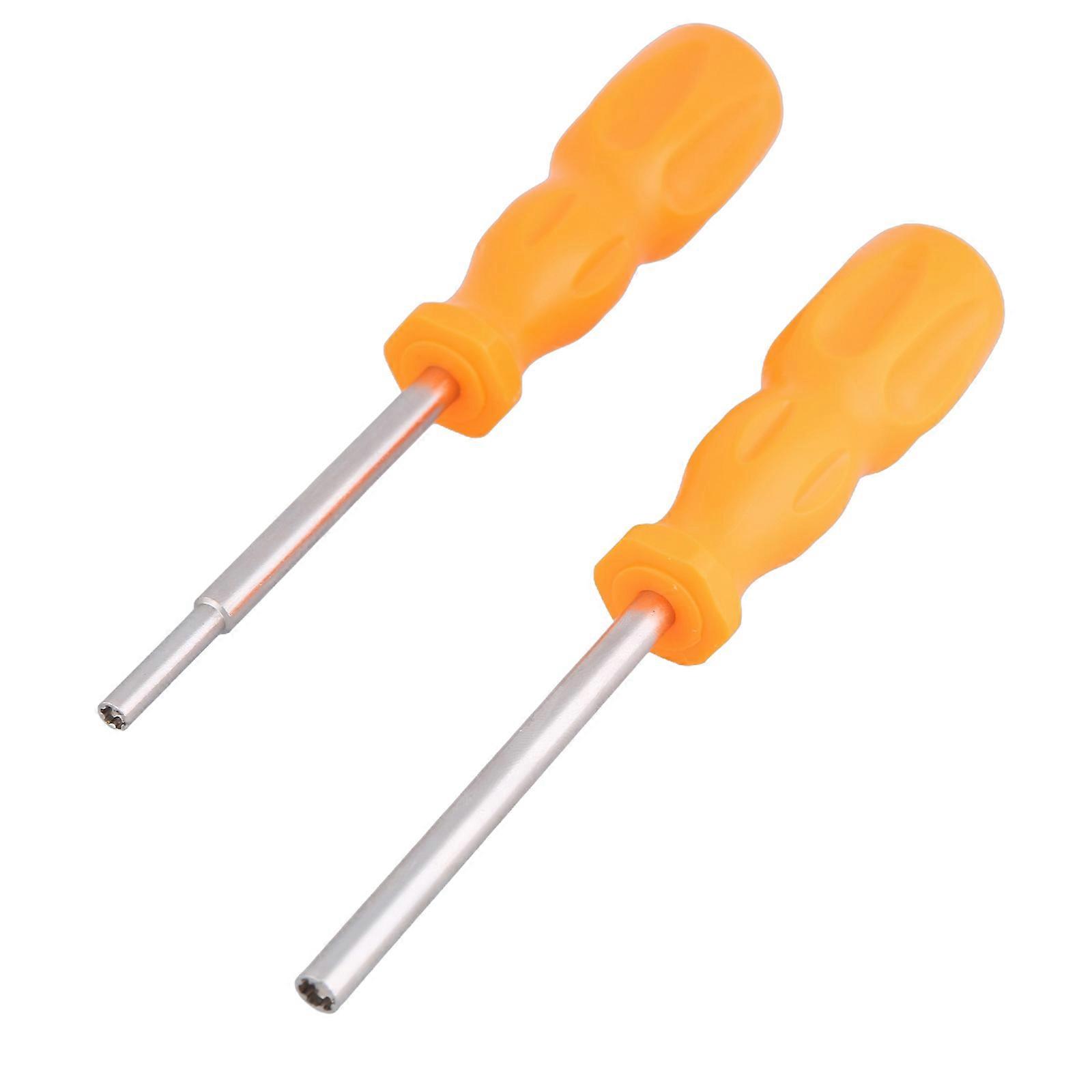 2Piece Game Console Repair Screwdriver Set For N64 Cartridge Disassembly  Orange